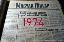 50th! For your birthday :-) June 6, 1974 / Hungarian newspaper / no.: 23200