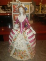 Beautiful rococo lady from Raven House