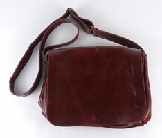 1Q607 Női barna bőr táska női táska válltáska