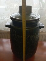 Rumtopf 5-L-es mázas cserép tároló! Germany
