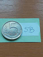 Czech Republic 5 kroner 2002 