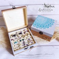 Jewelery box - sea eye mandala