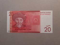 Kirgizisztán-20 Szom 2016 UNC