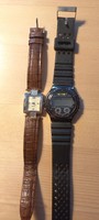2 retro watches in one