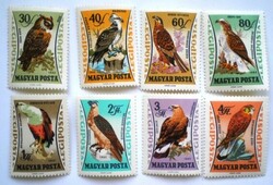 S1942-9 / 1962 Madarak IV. - Ragadozó madarak  bélyegsor postatiszta