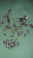 Antique old and new clock watch parts - clock wall clock screws - together according to the pictures 10.