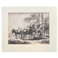 Német festő, 18. sz.: Lópatkolás F00310