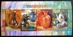 B289 / 2004 Zsolnay Kerámia blokk postatiszta