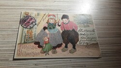Antique greeting postcard.