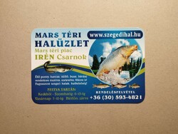 Hungary, card calendar iii.- 2020