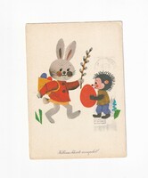 H:70 Húsvéti Üdvözlő képeslap "Képzőművészeti grafikai lapok" 01