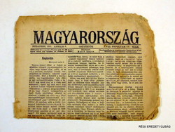 1911 April 6 / Hungary / newspaper collection no.: 6590