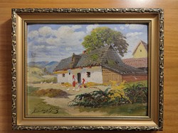 Sándor Szentmiklóssy's picture of farm life