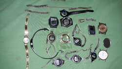Antique old and new watches, watch parts - watches, straps, cases - all together according to the pictures 4.