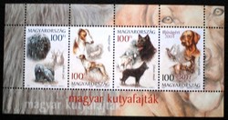B288 / 2004 Ifjúságért - Magyar kutyafajták blokk postatiszta