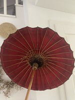 Antique parasol, parasol, decoration, hand painted