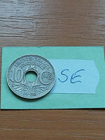 France 10 centimeter 1938 copper-nickel se