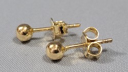 14 K gold unisex earrings 0.92 g
