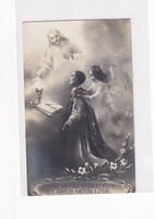 Hv:93 religious antique greeting card 1937