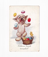 H:85 Easter bonzo dog greeting card 1930