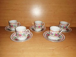Chinese porcelain coffee cups with bottoms 5 in one (b)