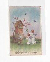 H:124 antique Easter greeting card