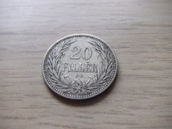 20  Fillér  1893      Magyarország