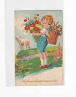 H:101 Easter antique greeting card 01