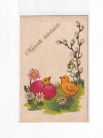 H:110 antique Easter greeting card