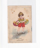 H:109 antique Easter greeting card