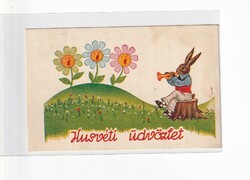 H:123 antique Easter greeting card