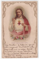 HV:97 Vallásos Húsvéti antik Üdvözlő képeslap 1907