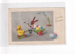 H:123 antique Easter greeting card