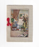 H:113 antique Easter greeting card 1939 folding