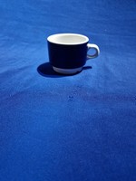 Mocha cup of dark blue mallow?