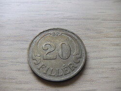 20  Fillér  1938      Magyarország