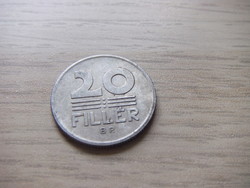 20  Fillér  1987      Magyarország