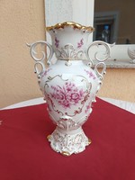 Hollóházi large baroque vase,,36 cm,,high,,immaculate,,now without a minimum price,