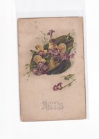 H:111 antique Easter greeting card