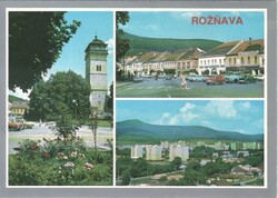 Képeslap 0074 (Csehszlovák) Rozsnyó  postatiszta