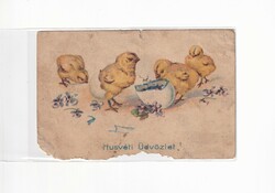 H:110 antique Easter greeting card 