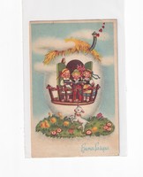 H:127 antique Easter greeting card