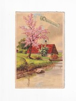 H:104 antique greeting card