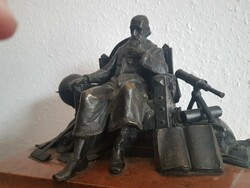 A beautiful bronze statue