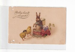 H:129 antique Easter greeting card 