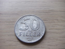 50  Fillér  1982      Magyarország