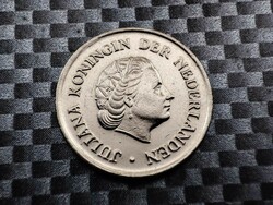 Netherlands 25 cents, 1971