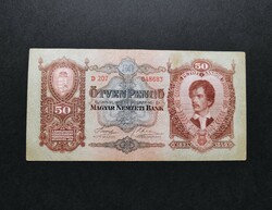 50 Pengő 1932, vf+