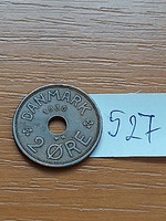 Denmark 2 öre 1936 bronze, x. Christian King #527