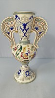 Antik fajansz váza 19.sz.vége